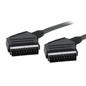 Kabelis VIDEO SCART 21pin. 1,5m