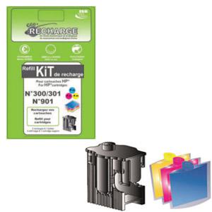 Uzpild.komplekts HP Nr.300/301/901 krāsains