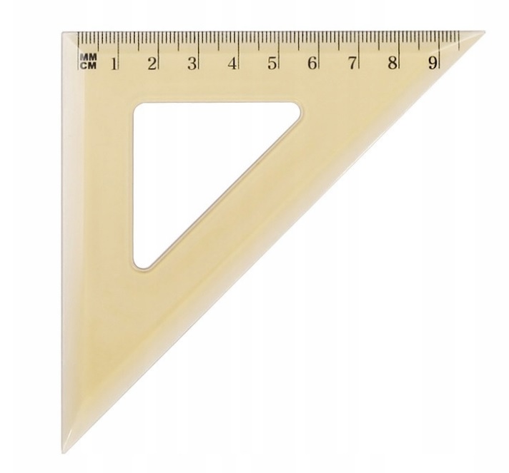 Trīsstūris 45*/10cm dūmakains GR854