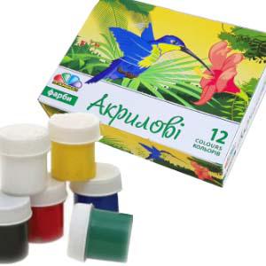 Akrila krāsas 12 krāsas x 20ml