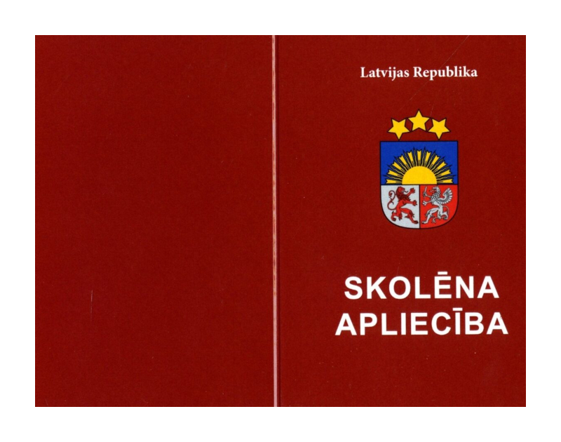 Skolēnu ap Skolēna apliecība 5-12 klasei