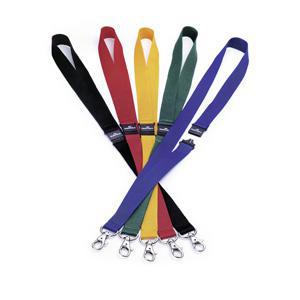 Tekstila lente personas kartei DURABLE, melna