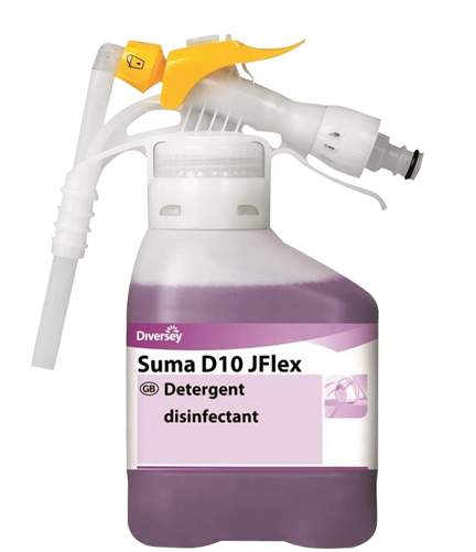 SUMA D10 J-FLEX dezinfekcijas tīrīšanas līdzeklis