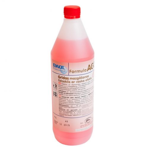 Mazgāšanas līdzeklis grīdām ar vasku, Formula