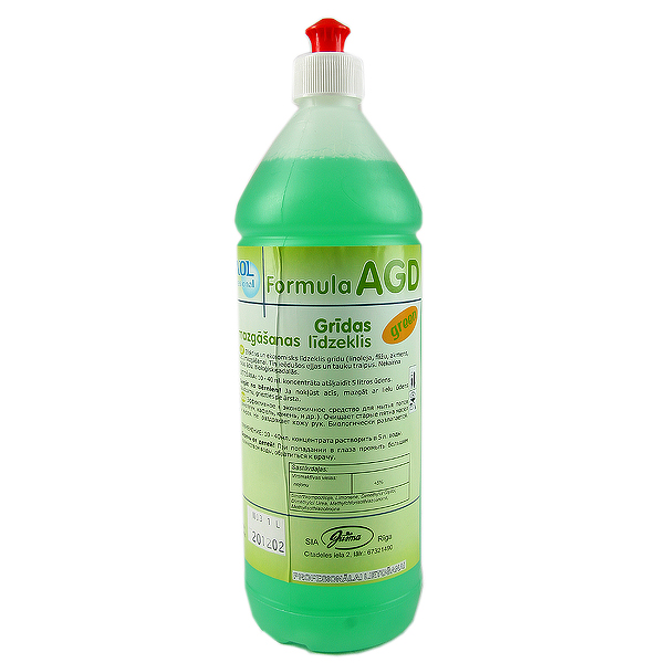 Mazgāšanas līdzeklis grīdām, EWOL AGD Green