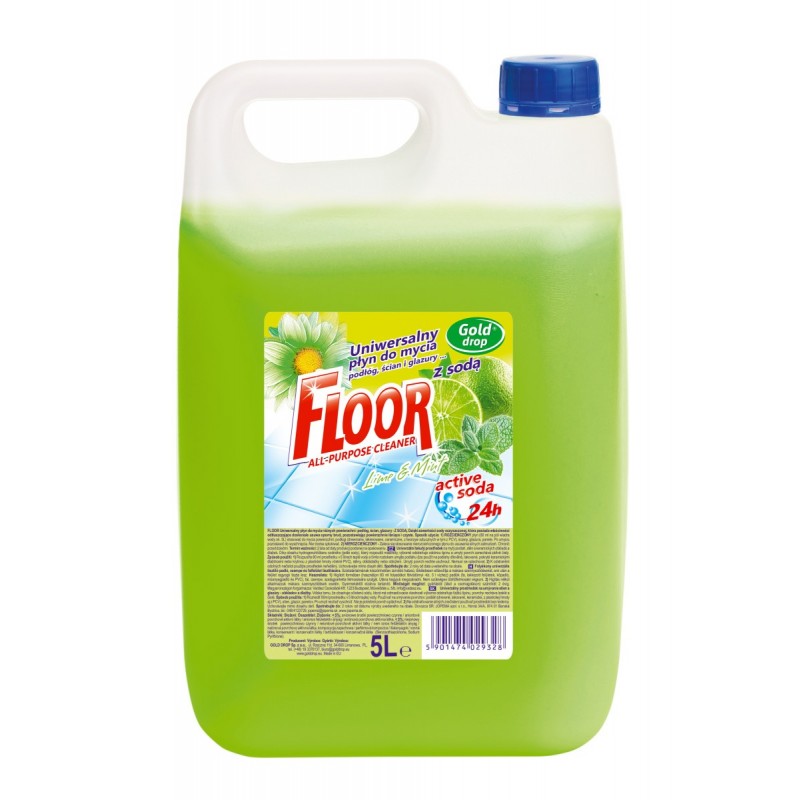 FLOOR universāls gridas mazgāšanas līdzeklis LIME