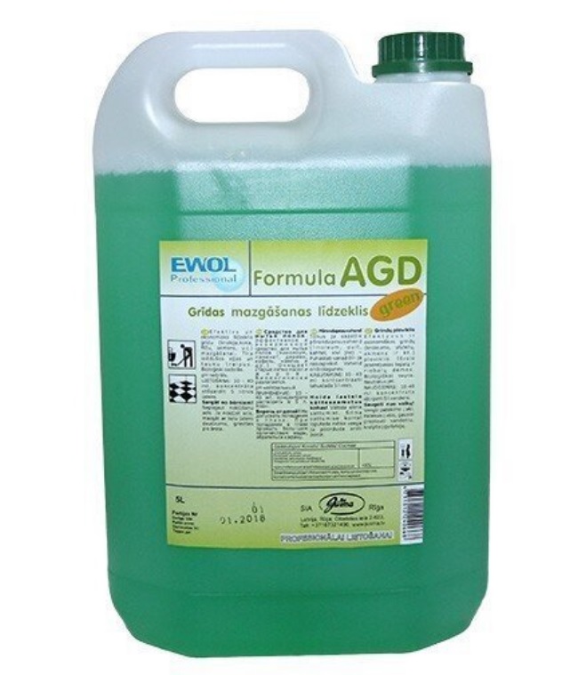 Mazgāšanas līdzeklis grīdām, EWOL AGD Green