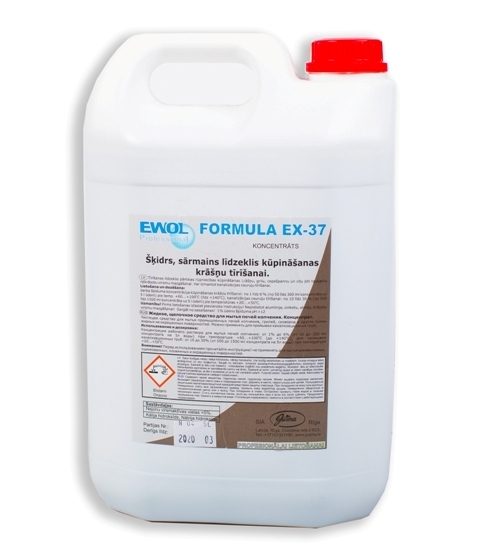 EWOL Professional Formula EX-37 mazgāšanas krāsnīm