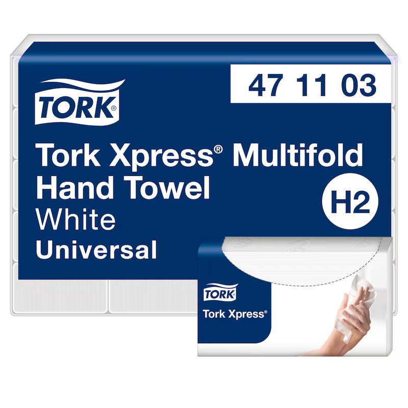 Tork Xpress® Multifold papīra dvieļi, 2