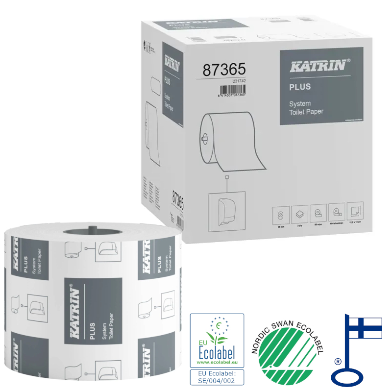 Tualetes papīrs KATRIN Plus System, 2