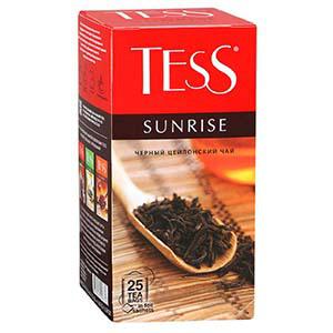 TESS Sunrise melnā tēja 25x1.8g