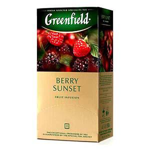 GREENFIELD Berry Sunset zāļu tēja 25x2g