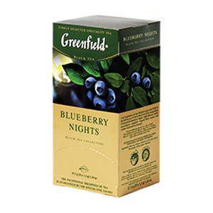 GREENFIELD Blueberry Nights melnā tēja 25