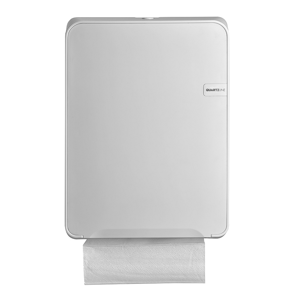 Turētājs papīra dvieļiem, Quartzline , balts