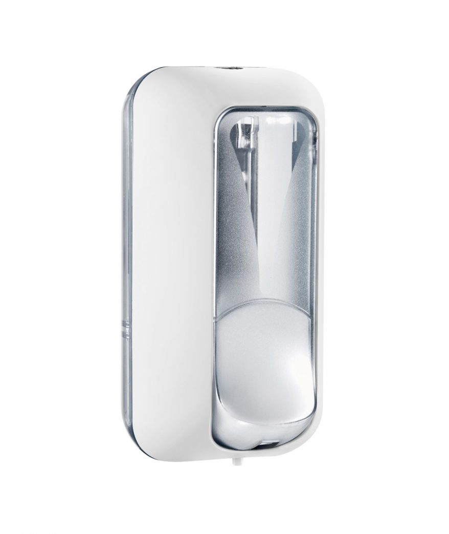 White Soft Touch dozators šķidrajām ziepēm